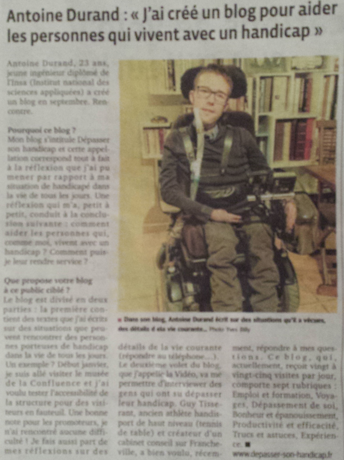 journal rencontre handicap